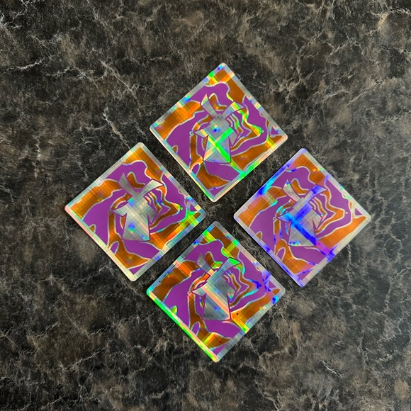 HOLOGRAPHIC DUTCH BROS STICKER - Picture 2 of 4